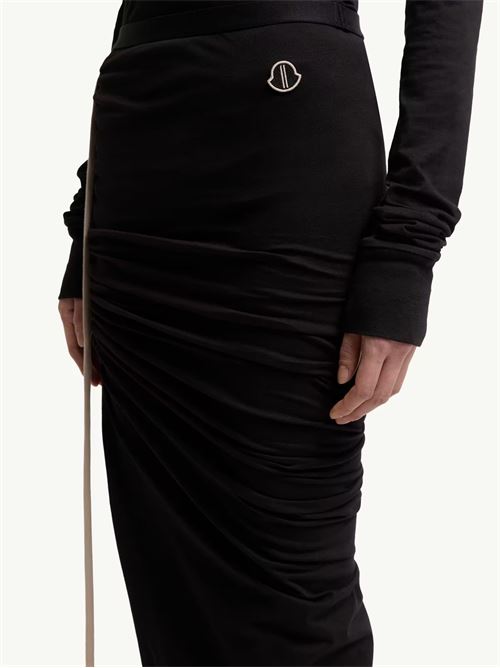 Long gathered skirt MONCLER + RICK OWENS | MU01F8H0289AHD999